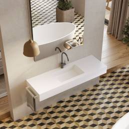 Hidrobox-Washbasin-Lom baños pequeños modernos